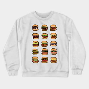 Mini Burgers Crewneck Sweatshirt